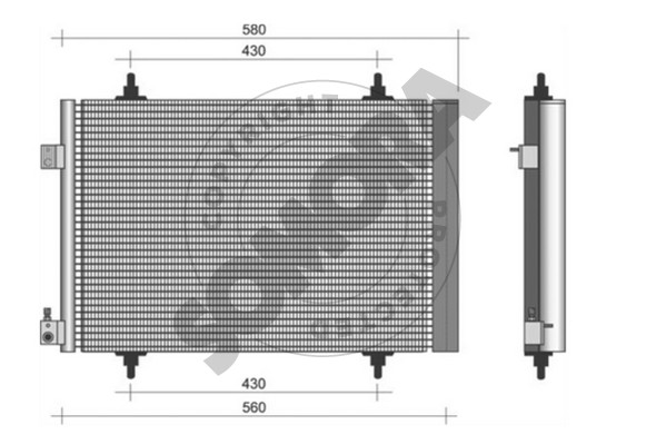 Picture of SOMORA - 223360 - Condenser, air conditioning (Air Conditioning)