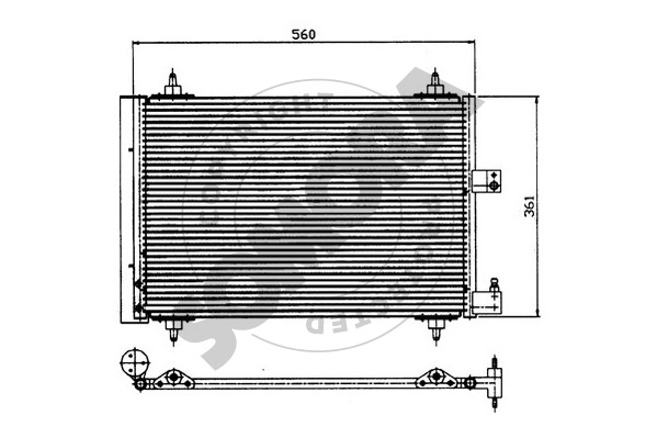 Picture of SOMORA - 223360 - Condenser, air conditioning (Air Conditioning)