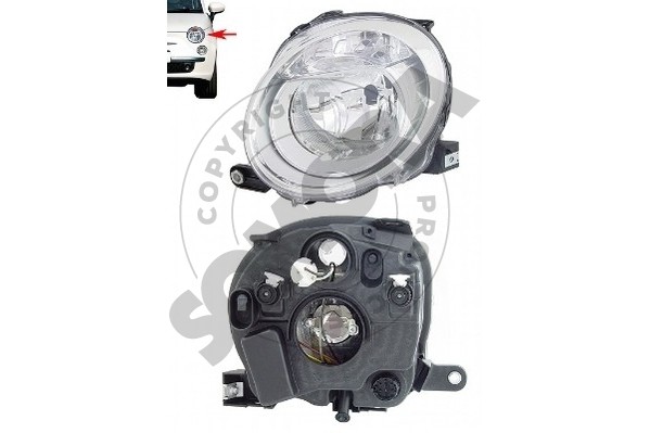 Picture of SOMORA - 080216 - Headlight (Lights)