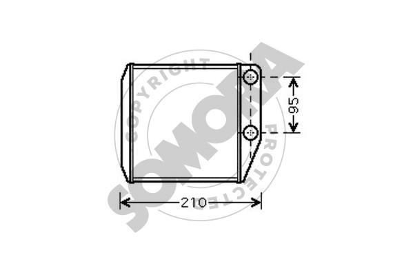 Picture of SOMORA - 081550 - Heat Exchanger, interior heating (Heating/Ventilation)