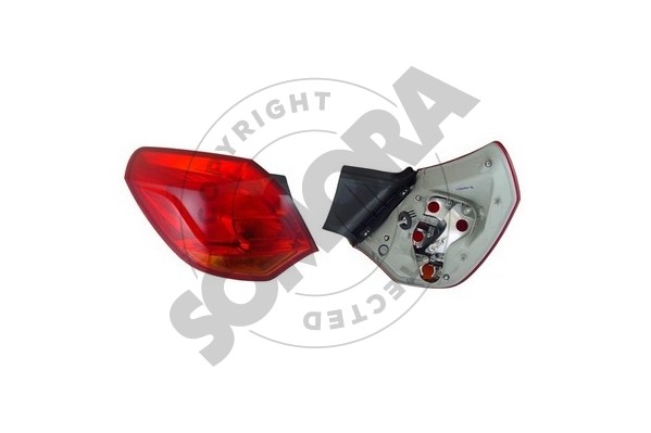 Picture of SOMORA - 212072 - Combination Rearlight (Lights)