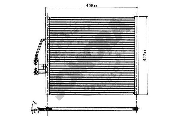 Picture of SOMORA - 041260 - Condenser, air conditioning (Air Conditioning)