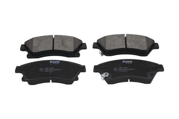 Picture of KAVO PARTS - KBP-1016 - Brake Pad Set, disc brake (Braking System)