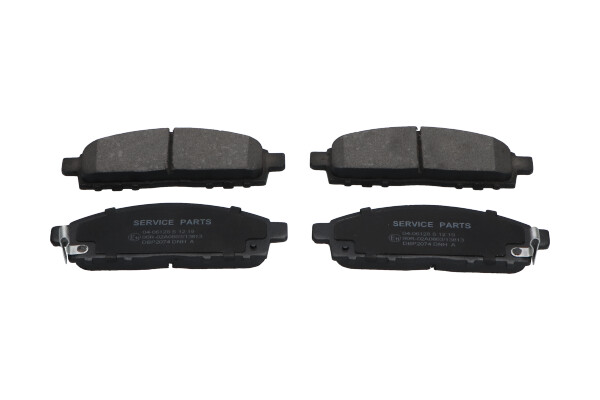 Picture of KAVO PARTS - KBP-5520 - Brake Pad Set, disc brake (Braking System)