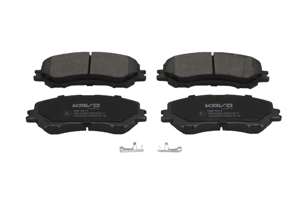 Picture of KAVO PARTS - KBP-6614 - Brake Pad Set, disc brake (Braking System)