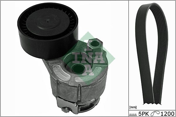 Picture of V-ribbed Belt Set - Schaeffler INA - 529 0015 10
