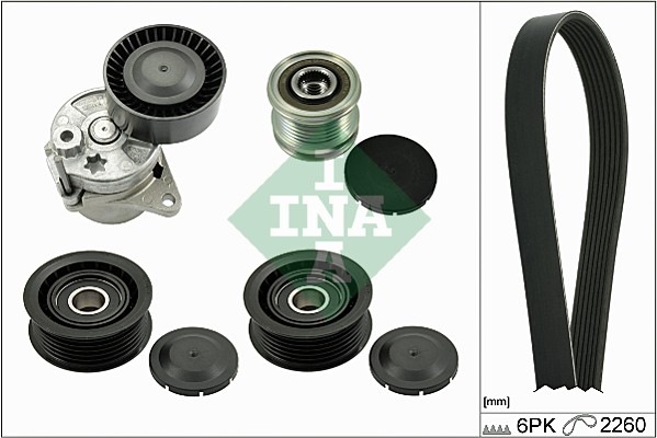 Picture of V-ribbed Belt Set - Schaeffler INA - 529 0115 21