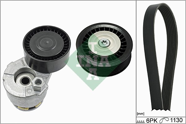 Picture of V-ribbed Belt Set - Schaeffler INA - 529 0165 10