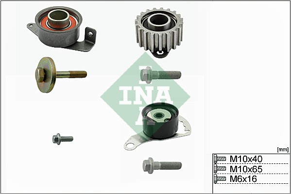 Slika Komplet točkića, zupčasti kaiš - Schaeffler INA - 530 0104 09