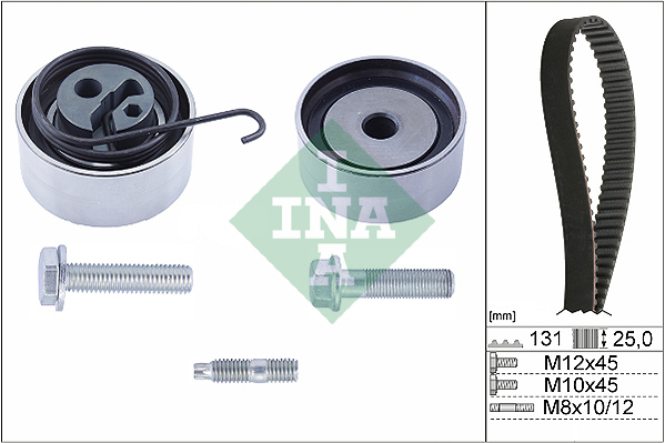 INA - 530 0494 10 - Komplet zupčastog kaiša (Kaišni prenos)