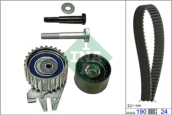 Slika INA - 530 0622 10 - Komplet zupčastog kaiša (Kaišni prenos)