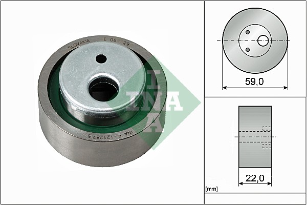 INA - 531 0030 10 - Zatezač, zupčasti kaiš (Kaišni prenos)