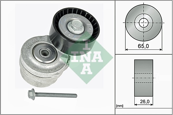 INA - 534 0101 20 - Zatezač kaiša, klinasti rebrasti kaiš (Kaišni prenos)