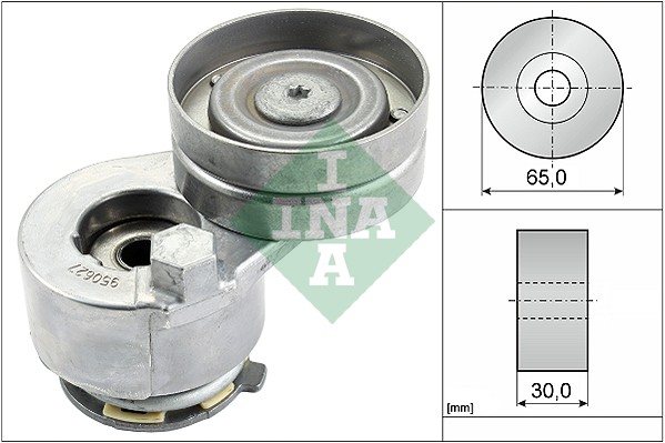 INA - 534 0142 30 - Zatezač kaiša, klinasti rebrasti kaiš (Kaišni prenos)