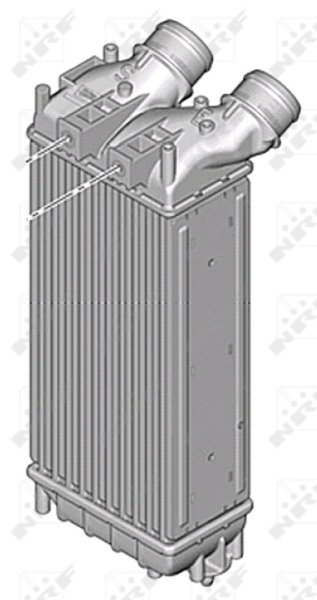 Picture of NRF - 30281 - Intercooler, charger (Air Supply)