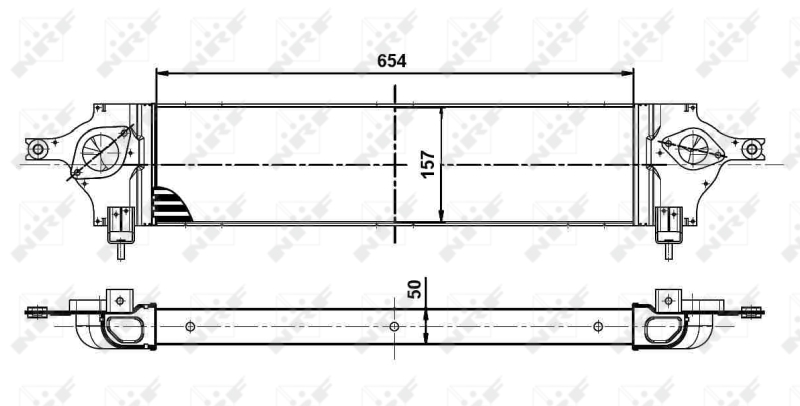 Picture of NRF - 30513 - Charge Air Cooler (Air Supply)