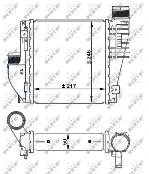 Picture of NRF - 30924 - Charge Air Cooler (Air Supply)