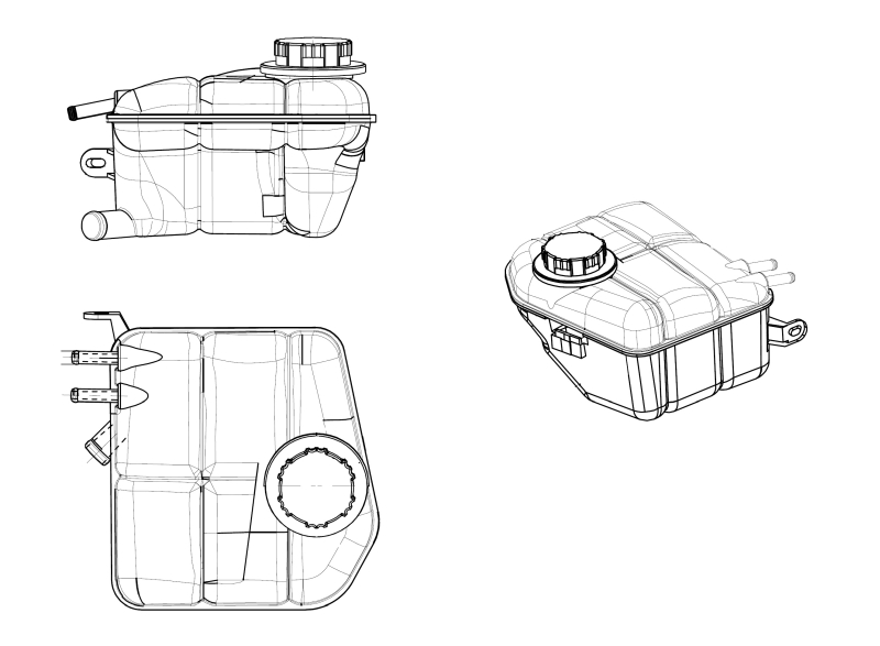 Picture of NRF - 454035 - Expansion Tank, coolant (Cooling System)