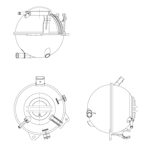 Picture of NRF - 454082 - Expansion Tank, coolant (Cooling System)