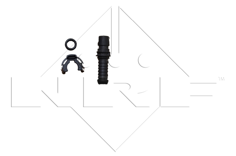 Picture of NRF - 58304 - Radiator, engine cooling (Cooling System)