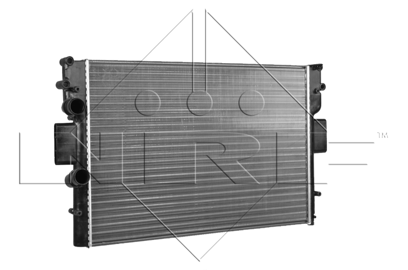 Picture of NRF - 58361 - Radiator, engine cooling (Cooling System)