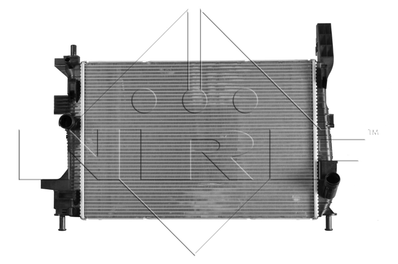 Picture of NRF - 58650 - Radiator, engine cooling (Cooling System)