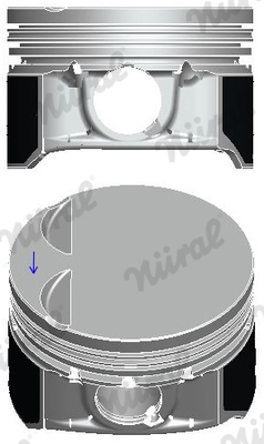Picture of Piston - NÜRAL - 87-501800-40