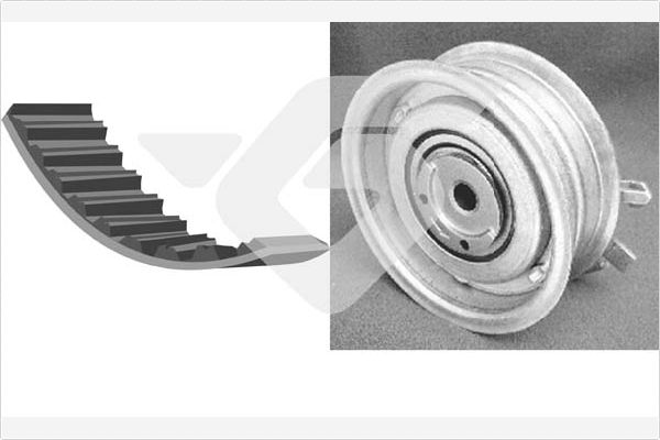 Picture of HUTCHINSON - KH 125 - Timing Belt Set (Belt Drive)