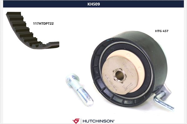 Picture of HUTCHINSON - KH 509 - Timing Belt Set (Belt Drive)