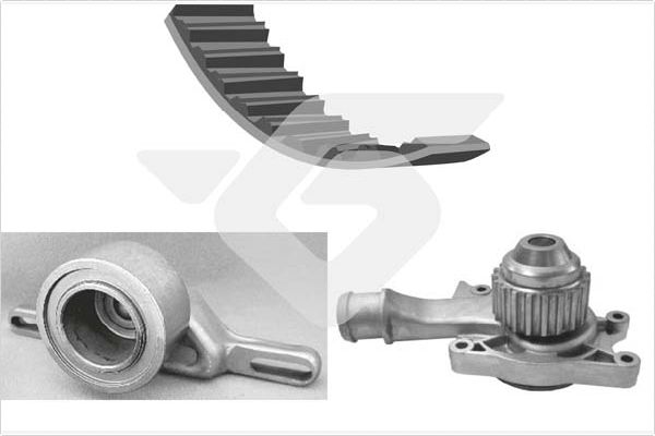 Picture of HUTCHINSON - KH 81WP06 - Water Pump & Timing Belt Set (Cooling System)