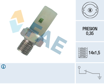 Picture of FAE - 12370 - Oil Pressure Switch (Lubrication)