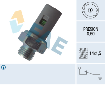 Picture of FAE - 12636 - Oil Pressure Switch (Lubrication)