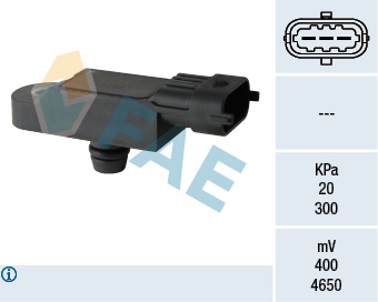 Picture of FAE - 15068 - Sensor, boost pressure (Mixture Formation)