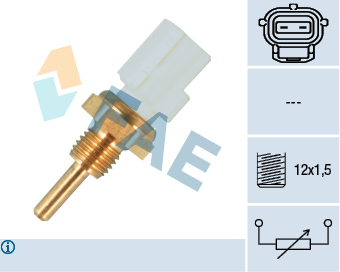 Picture of FAE - 33255 - Sensor, coolant temperature (Cooling System)