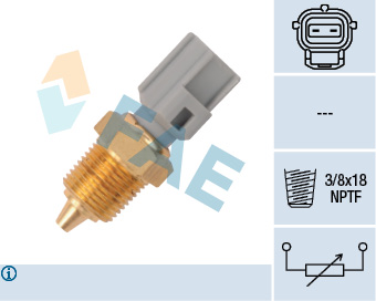 Picture of FAE - 33425 - Sensor, coolant temperature (Mixture Formation)