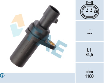 Picture of FAE - 79196 - Sensor, crankshaft pulse (Ignition System)