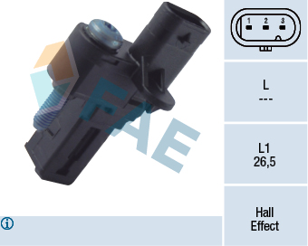 Picture of FAE - 79287 - Sensor, camshaft position (Mixture Formation)
