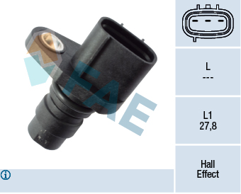 Picture of FAE - 79403 - Sensor, crankshaft pulse (Ignition System)