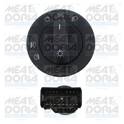 Picture of MEAT & DORIA - 23834 - Switch, headlight (Lights)