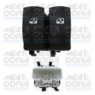 Picture of MEAT & DORIA - 26195 - Switch, window regulator (Comfort Systems)