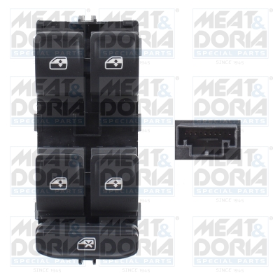 Picture of MEAT & DORIA - 26482 - Switch, window regulator (Comfort Systems)