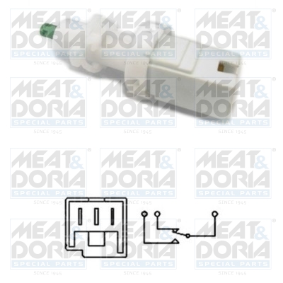 Picture of MEAT & DORIA - 35012 - Brake Light Switch (Signal System)