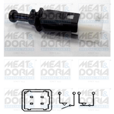 Picture of MEAT & DORIA - 35033 - Brake Light Switch (Signal System)