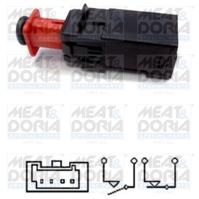 Picture of MEAT & DORIA - 35067 - Brake Light Switch (Signal System)