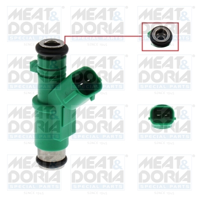 Picture of MEAT & DORIA - 75117167 - Injector (Mixture Formation)