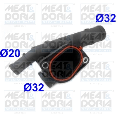 Picture of MEAT & DORIA - 93249 - Coolant Flange (Cooling System)