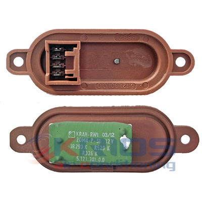 Picture of MEAT & DORIA - K109003 - Resistor, interior blower (Heating/Ventilation)