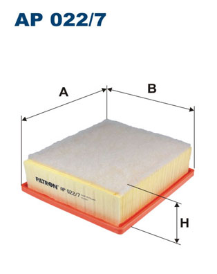 Slika FILTRON - AP 022/7 - Filter za vazduh (Sistem za dovod vazduha)