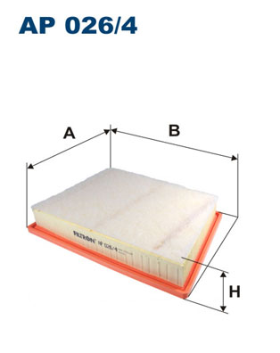 FILTRON - AP 026/4 - Filter za vazduh (Sistem za dovod vazduha)