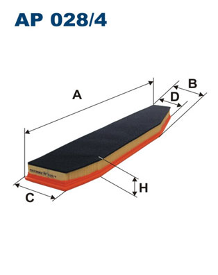 FILTRON - AP 028/4 - Filter za vazduh (Sistem za dovod vazduha)